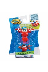 ALPHA GROUP Super Wings Transform-a-Bots Flip