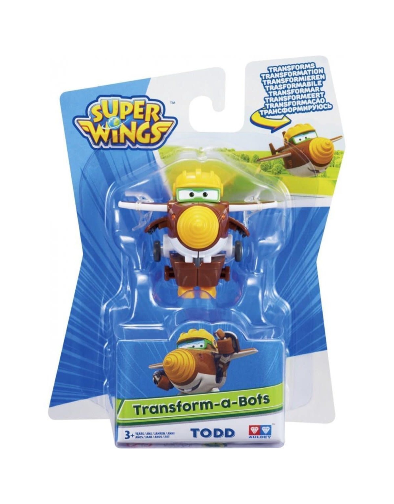 ALPHA GROUP Super Wings Transform-a-Bots Todd