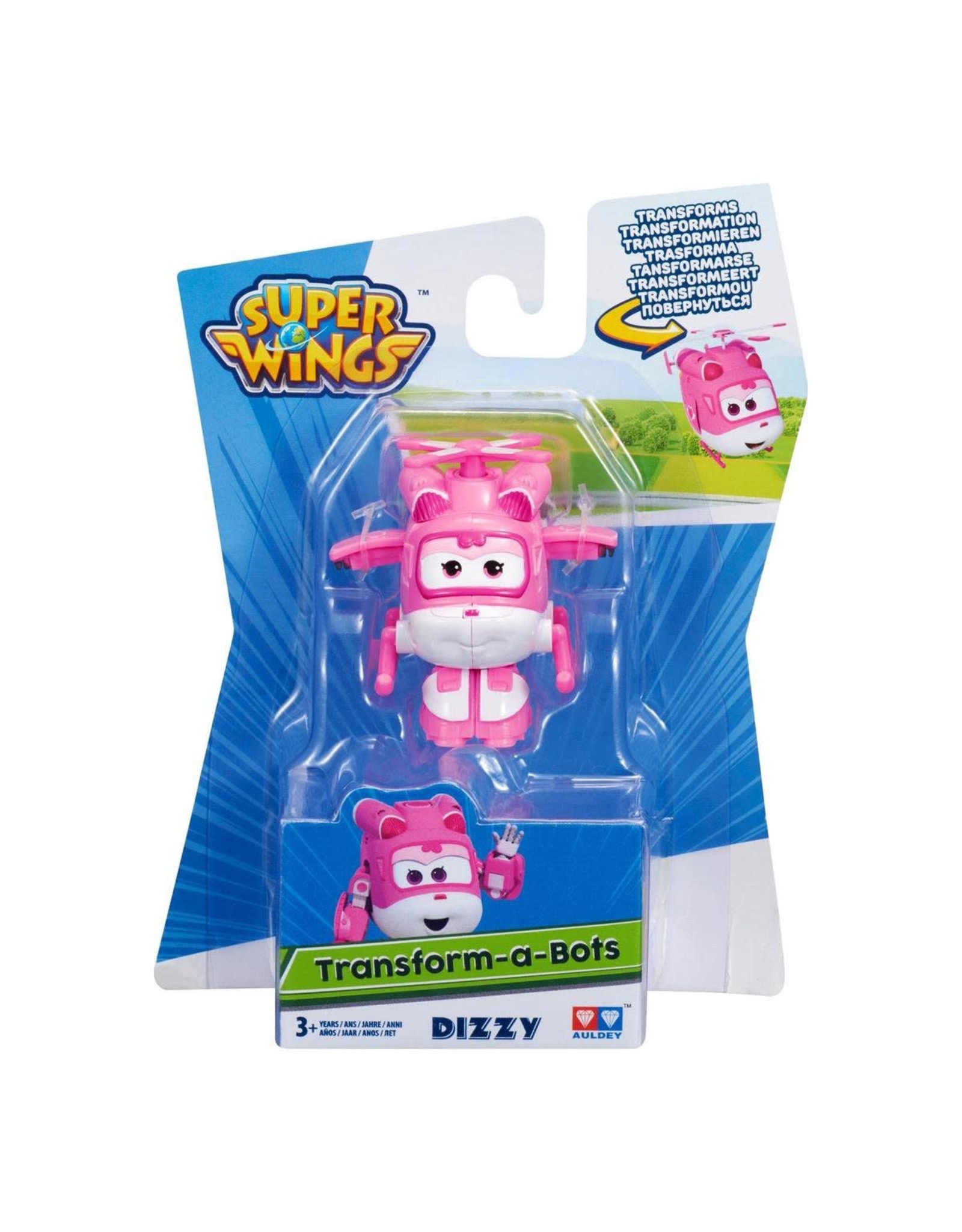 ALPHA GROUP Super Wings Speelfiguren Transform-A-Bots! Dizzy