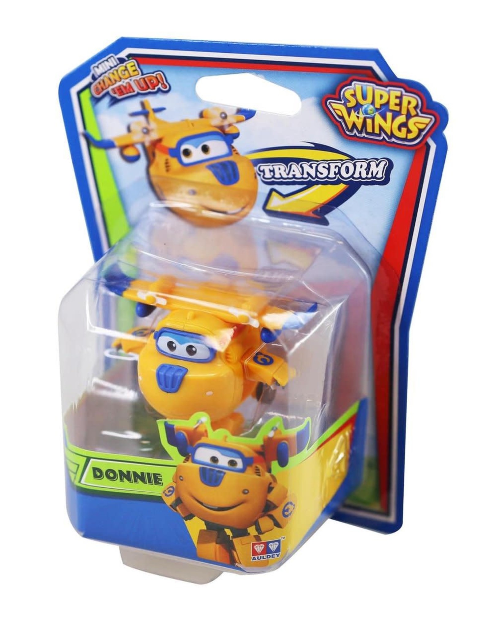 ALPHA GROUP Super Wings Speelfiguren Transform-A-Bots! Donnie