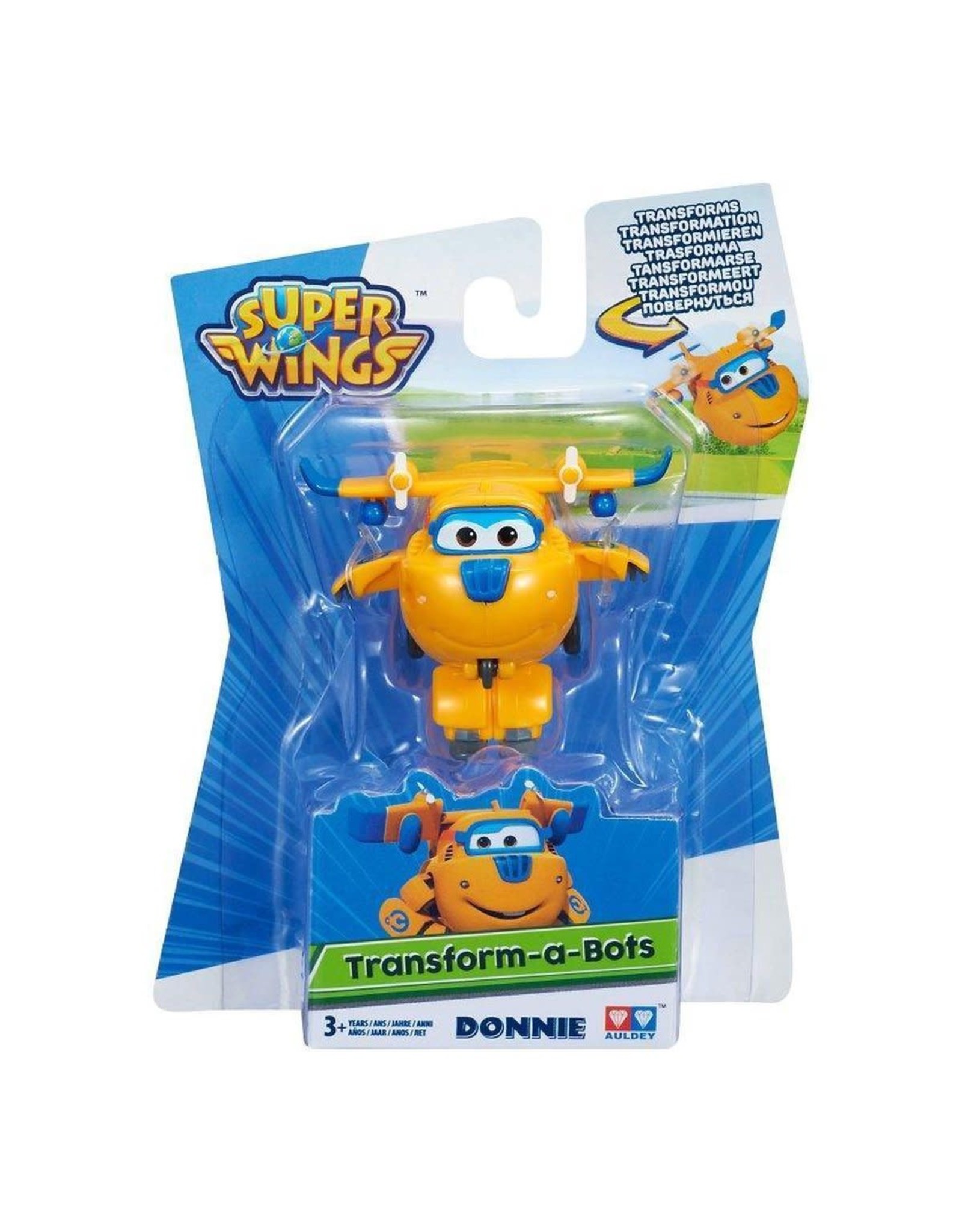 ALPHA GROUP Super Wings Speelfiguren Transform-A-Bots! Donnie