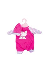 JOHNTOYS Baby Rose poppenkleding op hanger 40-45cm pop