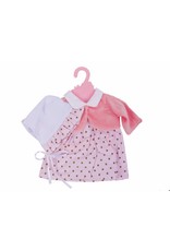 JOHNTOYS Baby Rose poppenkleding op hanger 40-45cm pop