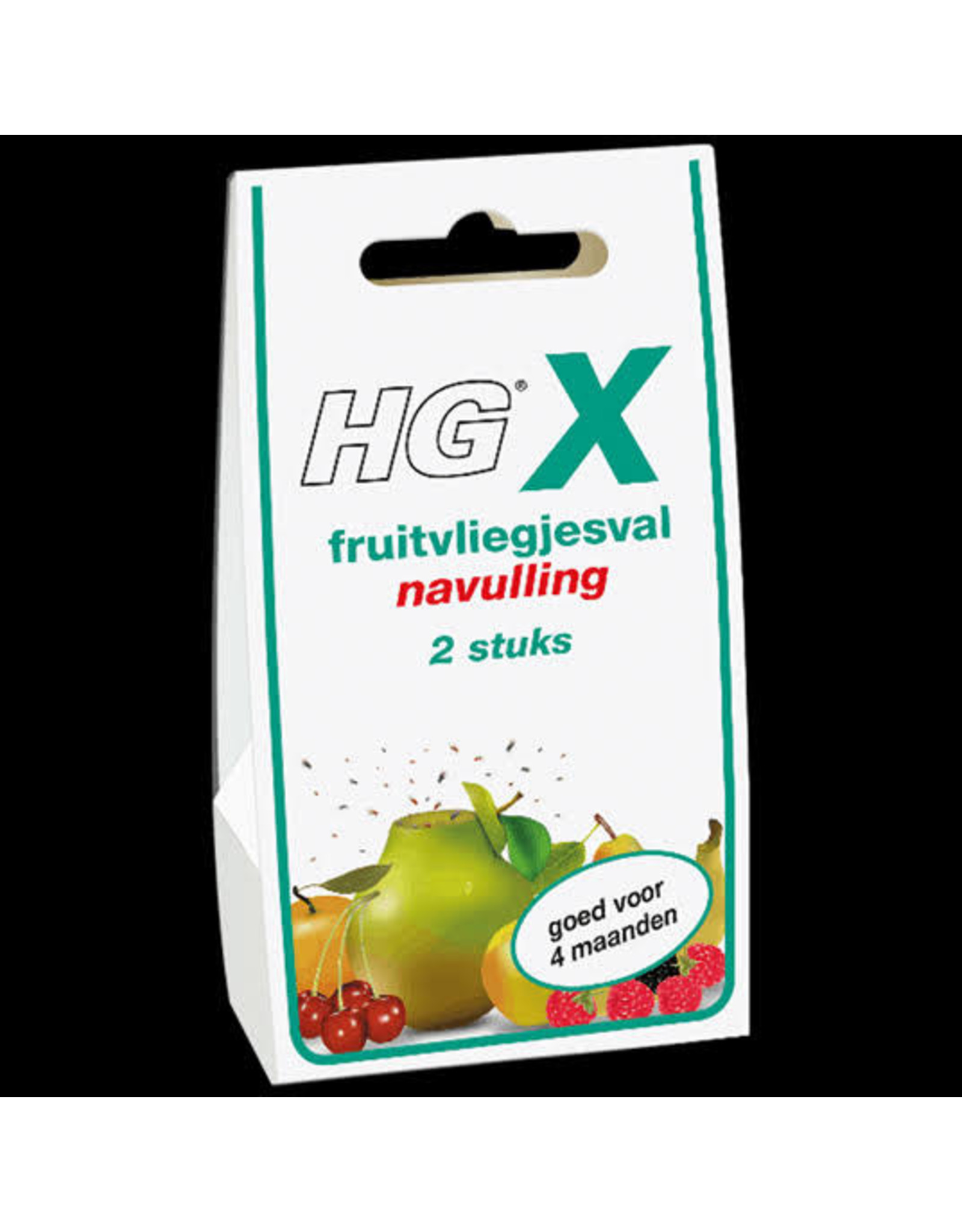 HG HG X Fruitvliegjesval navulling 2 stuks