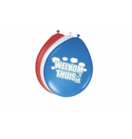 Haza Ballonnen Welkom thuis 8 stuks