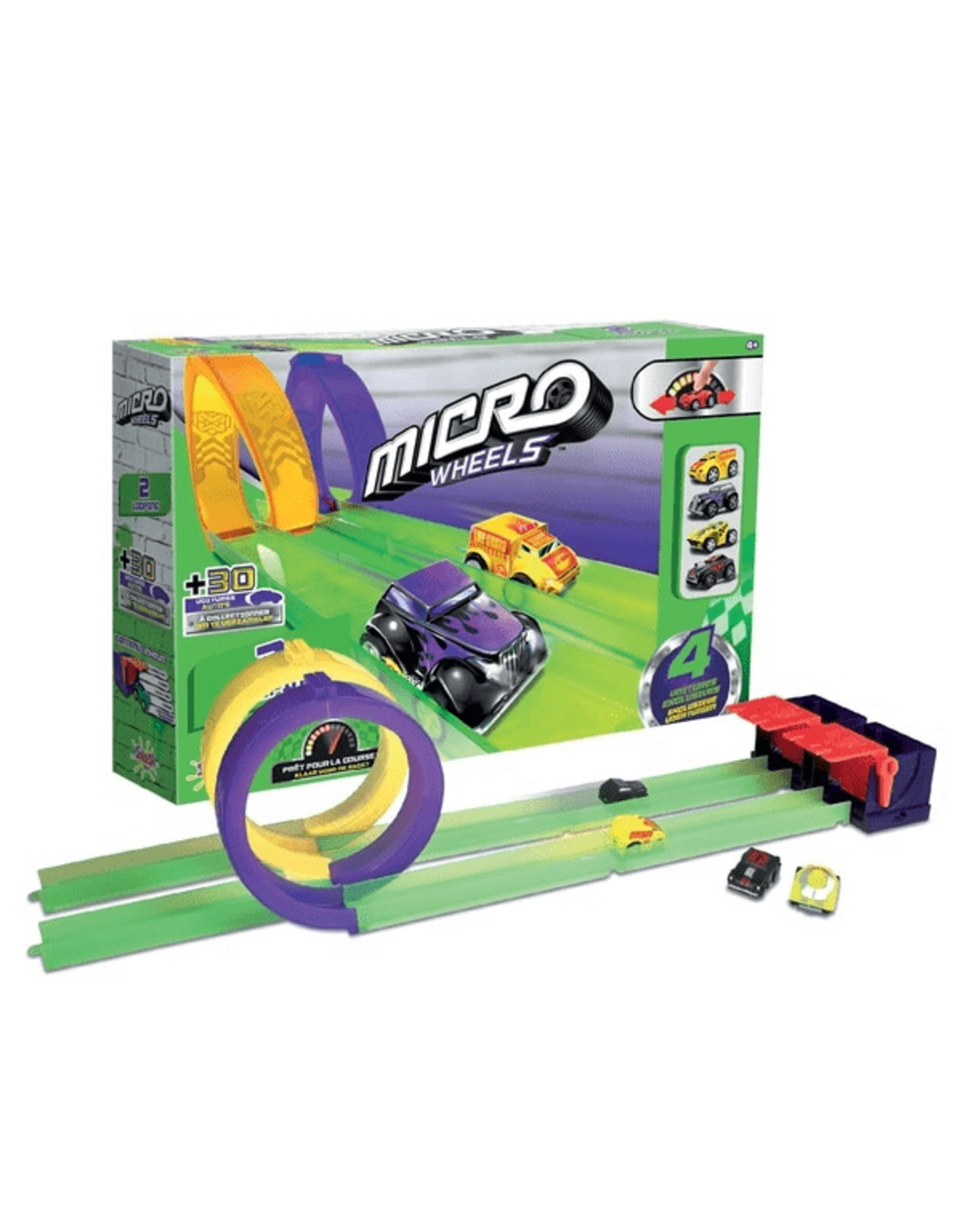 Splash Toys Micro Wheels racebaanset 14 delig