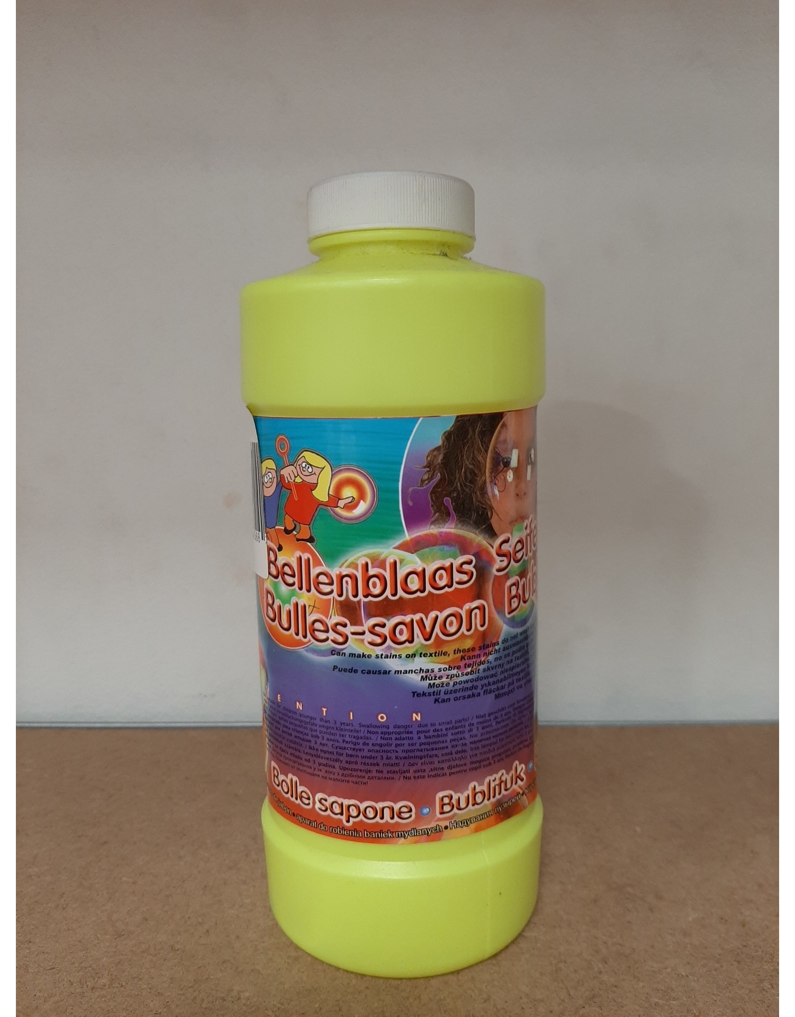 Bellenblaas fles - Super Color Bubbles 0,5 L