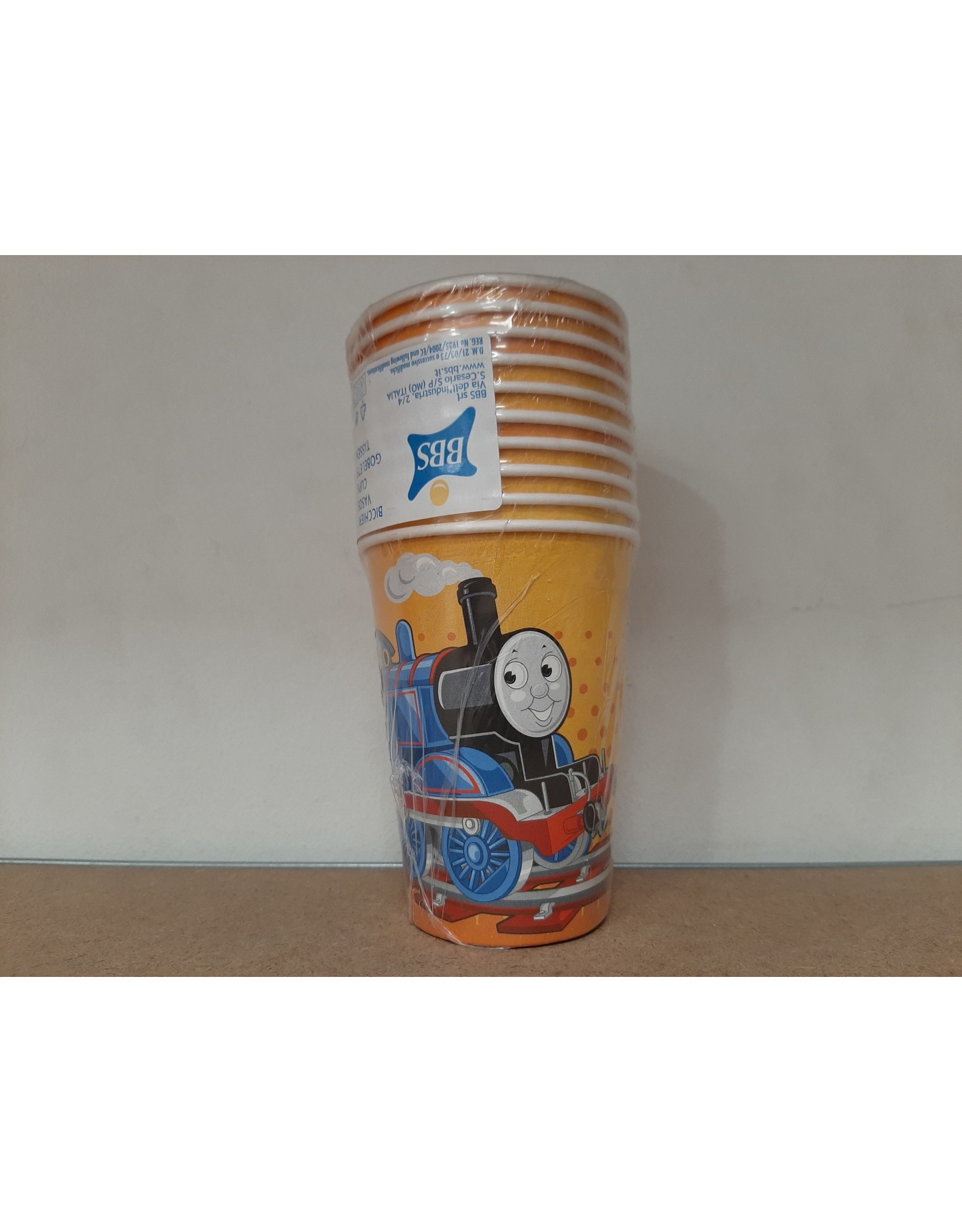 PAPIER BEKERS THOMAS 10 STUKS 200ML