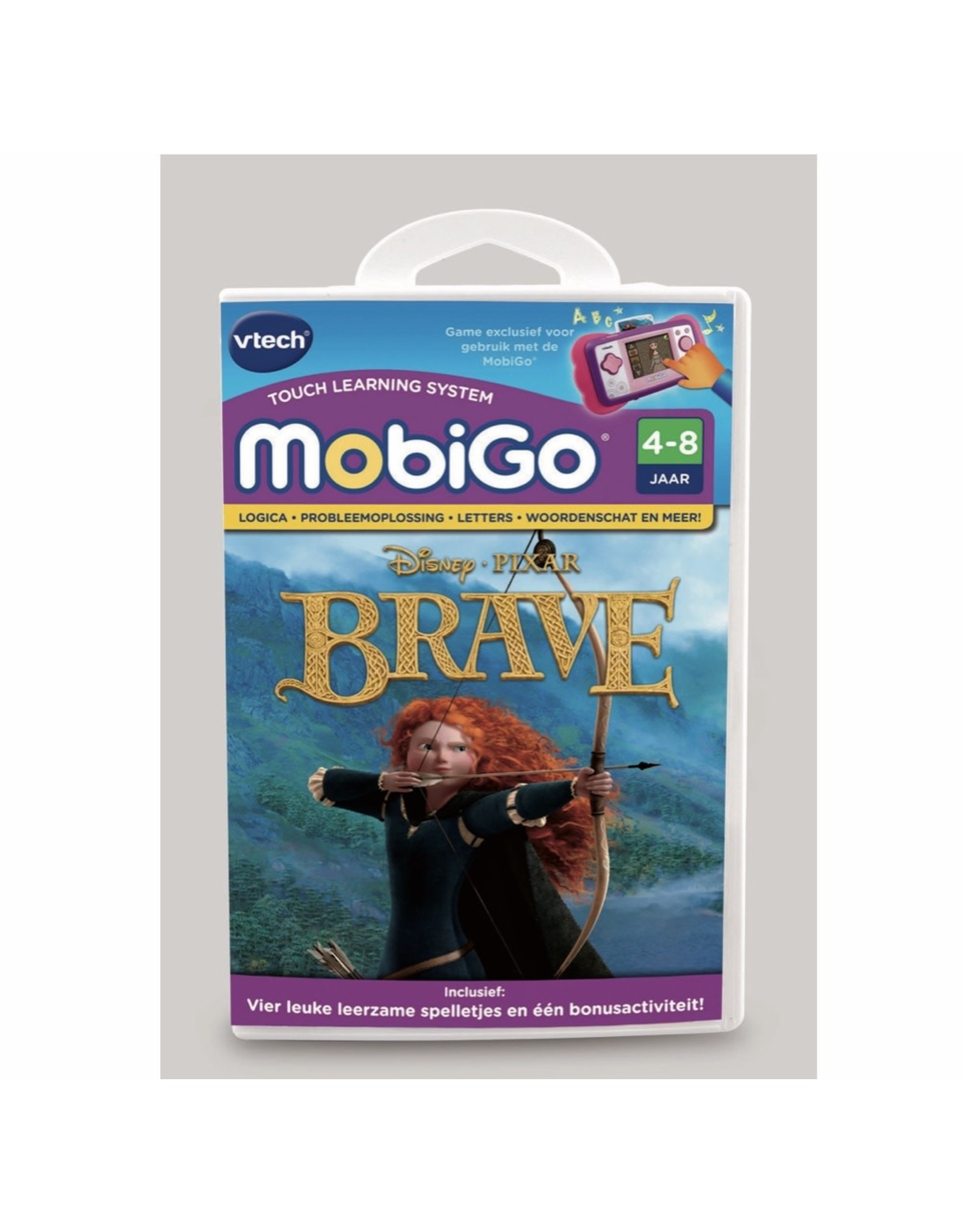 VTECH BRAVE VTECH MOBIGO GAME: 5-8 JR