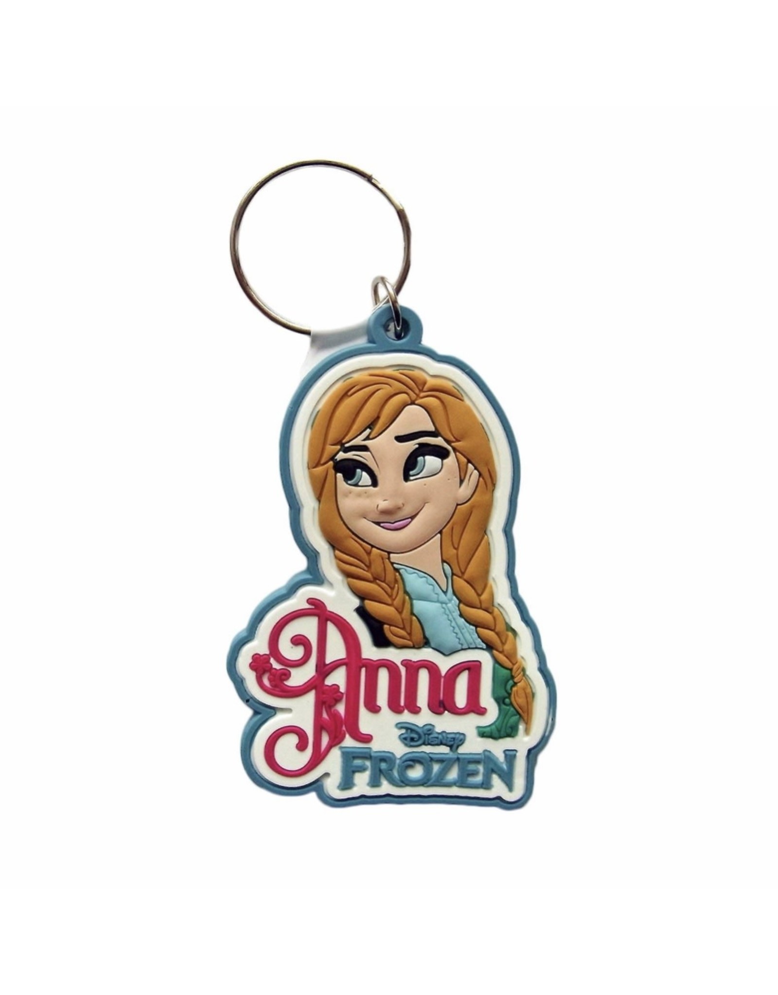 DISNEY SLEUTELHANGER FROZEN RUBBER ANNA