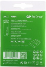 GP LITHIUM Batterij GP ReCyko Rechargeable AA batterijen (2100mAh) - 4 stuks
