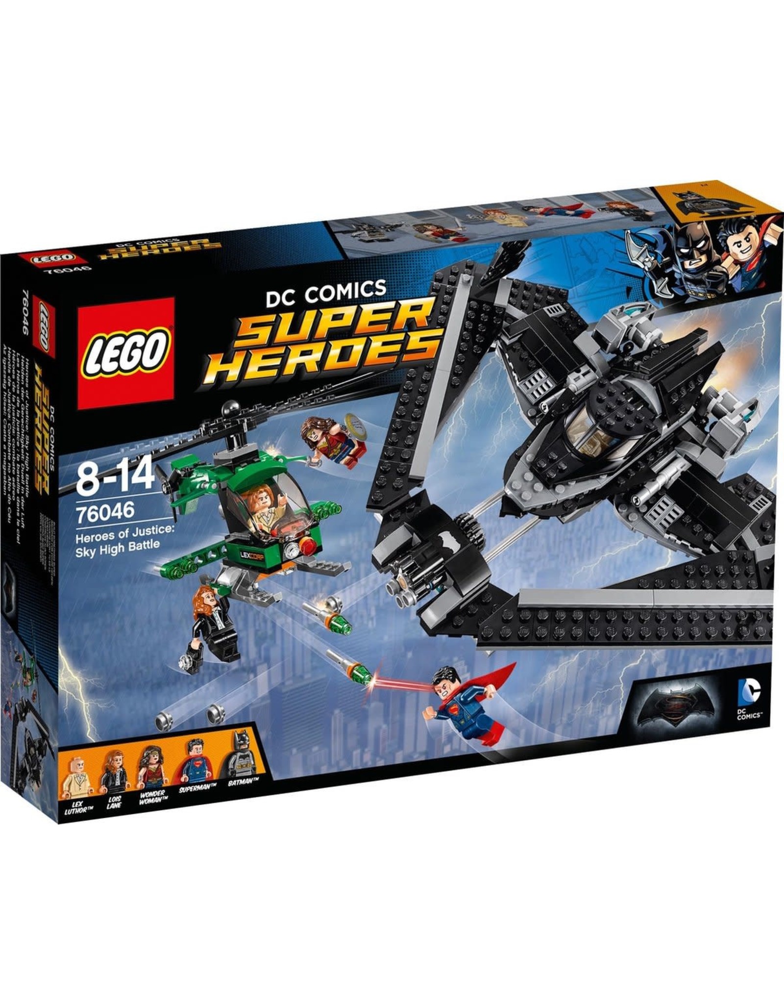 LEGO LEGO Super Heroes Heroes of Justice Luchtduel - 76046