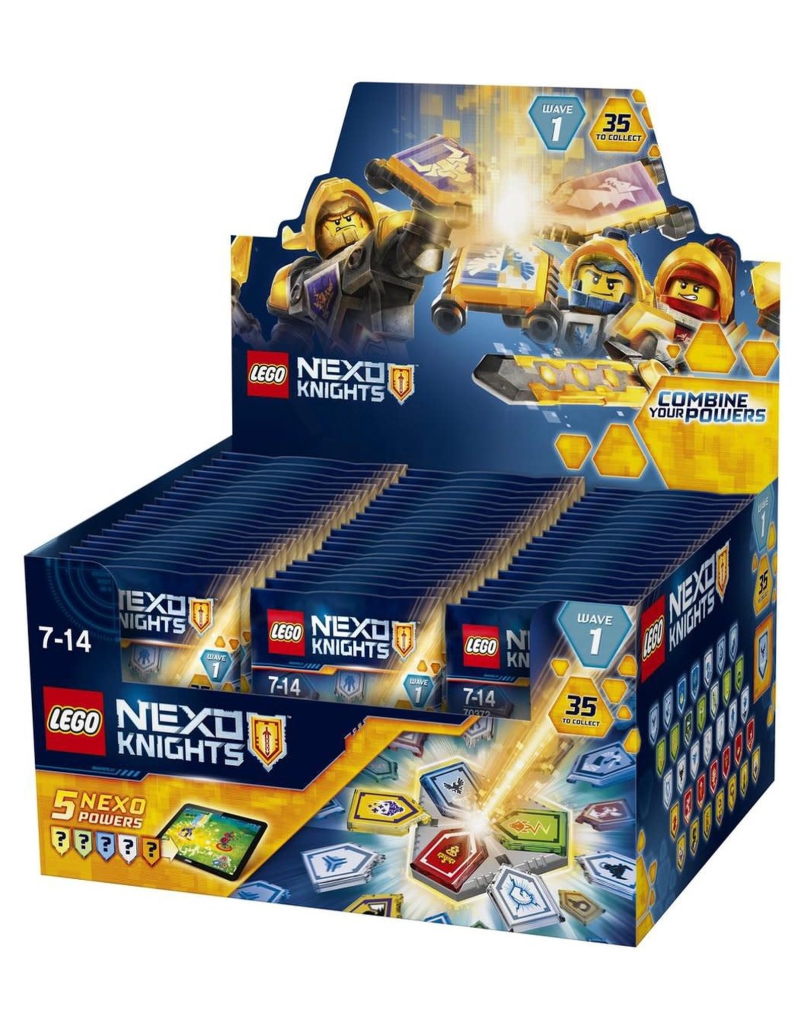 LEGO LEGO Nexo Knights NEXO Krachten Combiset 1 70372