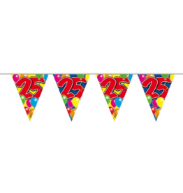 FOLAT VLAGGENLIJN BALONNEN 25JAAR 10M