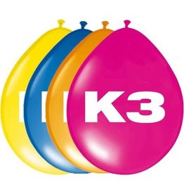 BALLONNEEN K3 8 STUKS