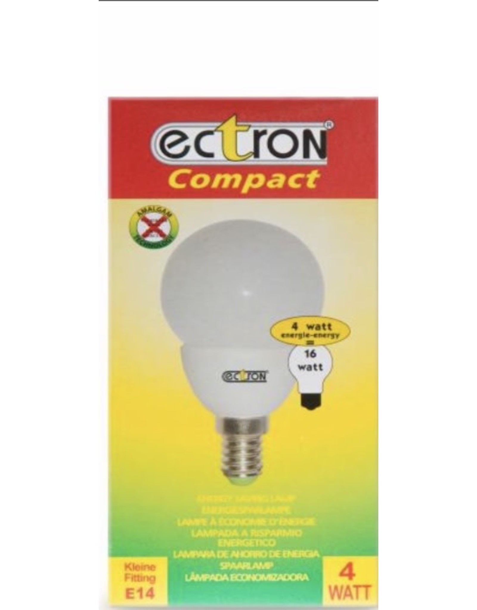 ECTRON ECTRON SPAARLAMP KOGEL 4WE14