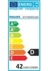 PHILIPS Glow LED Filament normaal - 7W-60W - E27 - 2700K A60 806LM - dimbaar