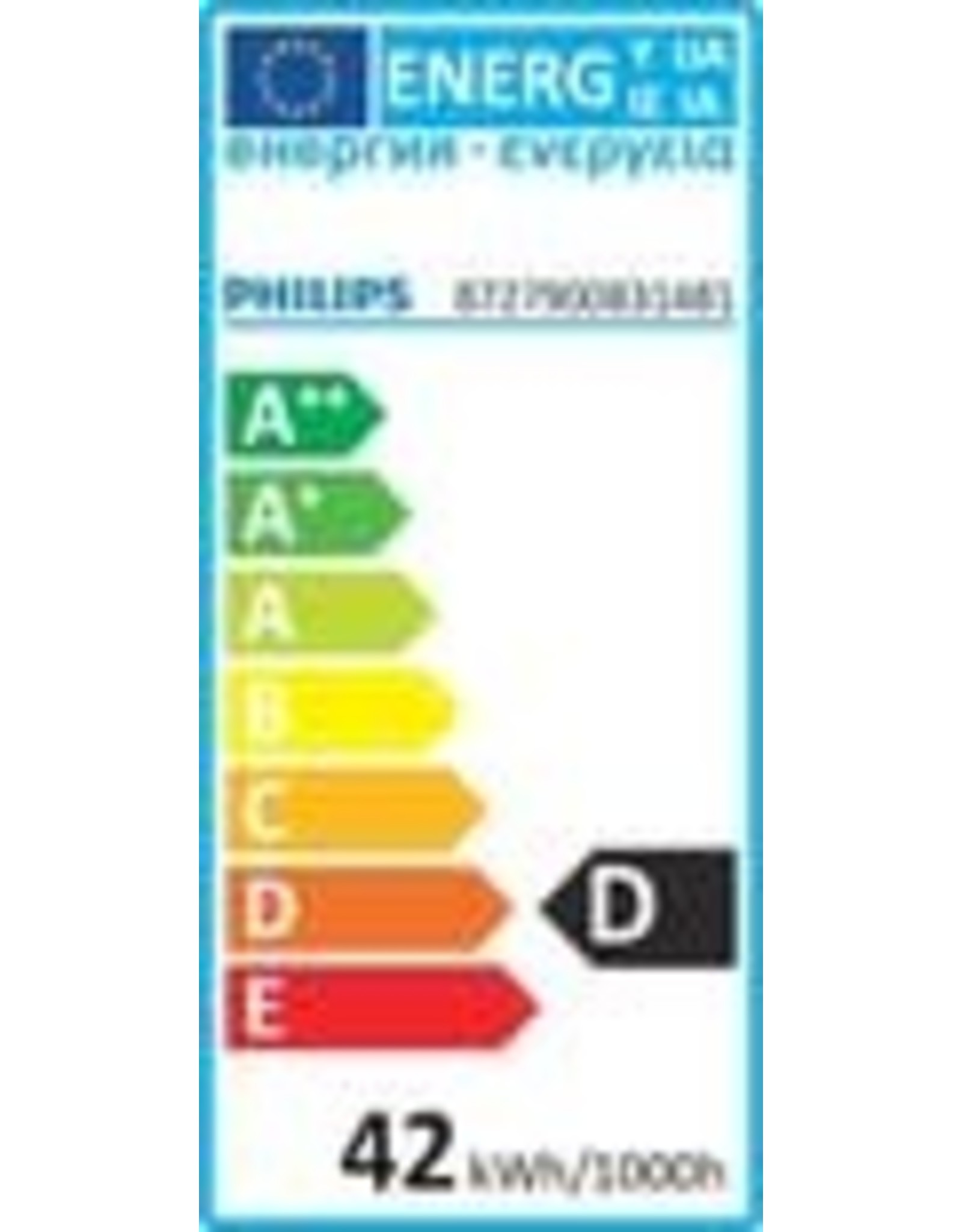 PHILIPS Glow LED Filament normaal - 7W-60W - E27 - 2700K A60 806LM - dimbaar