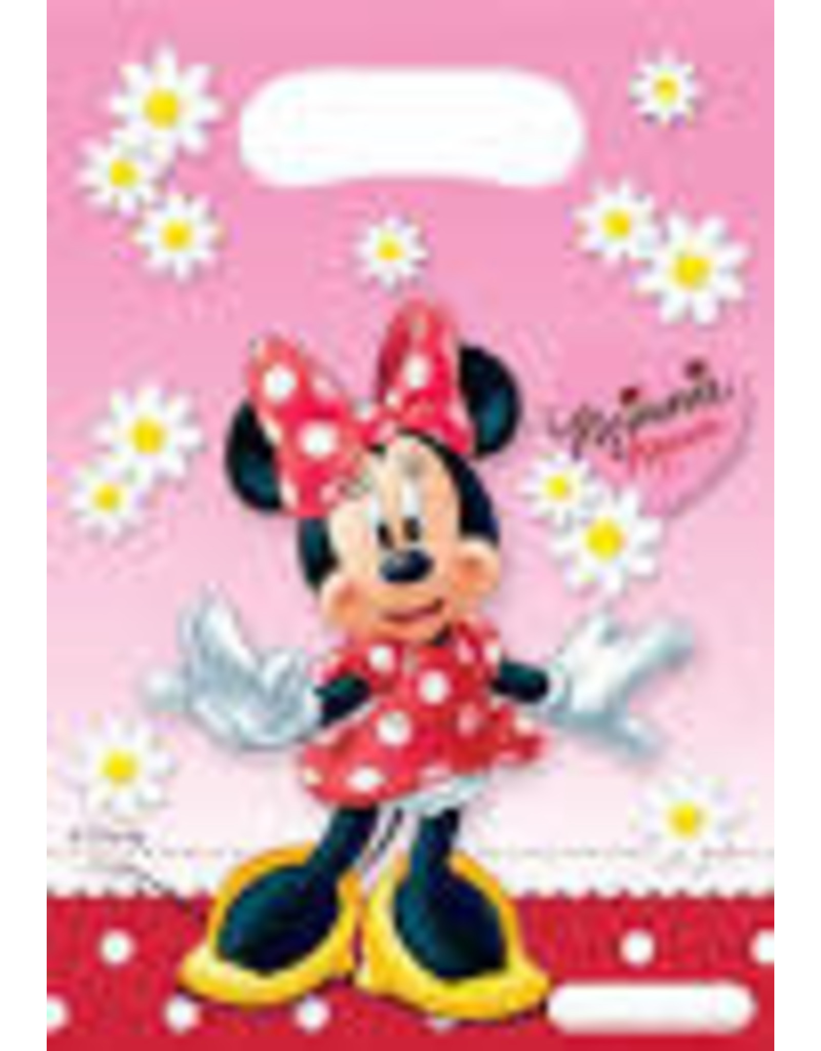 DISNEY S/6 PARTY BAGS MINNIE MOUSE