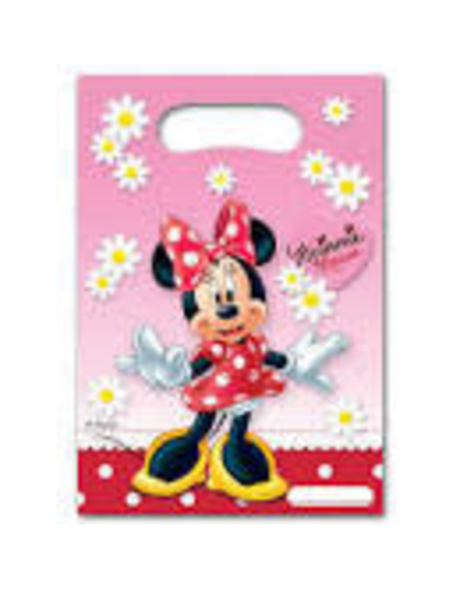 DISNEY S/6 PARTY BAGS MINNIE MOUSE