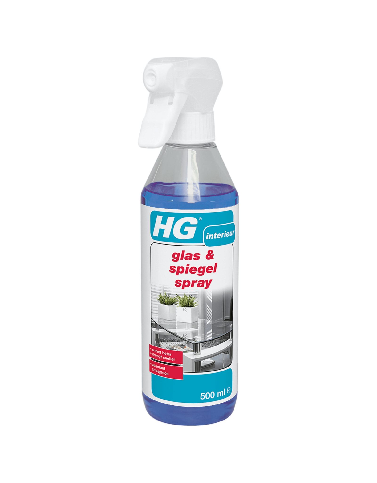 HG HG GLAS EN SPIEGELSPRAY 500ML