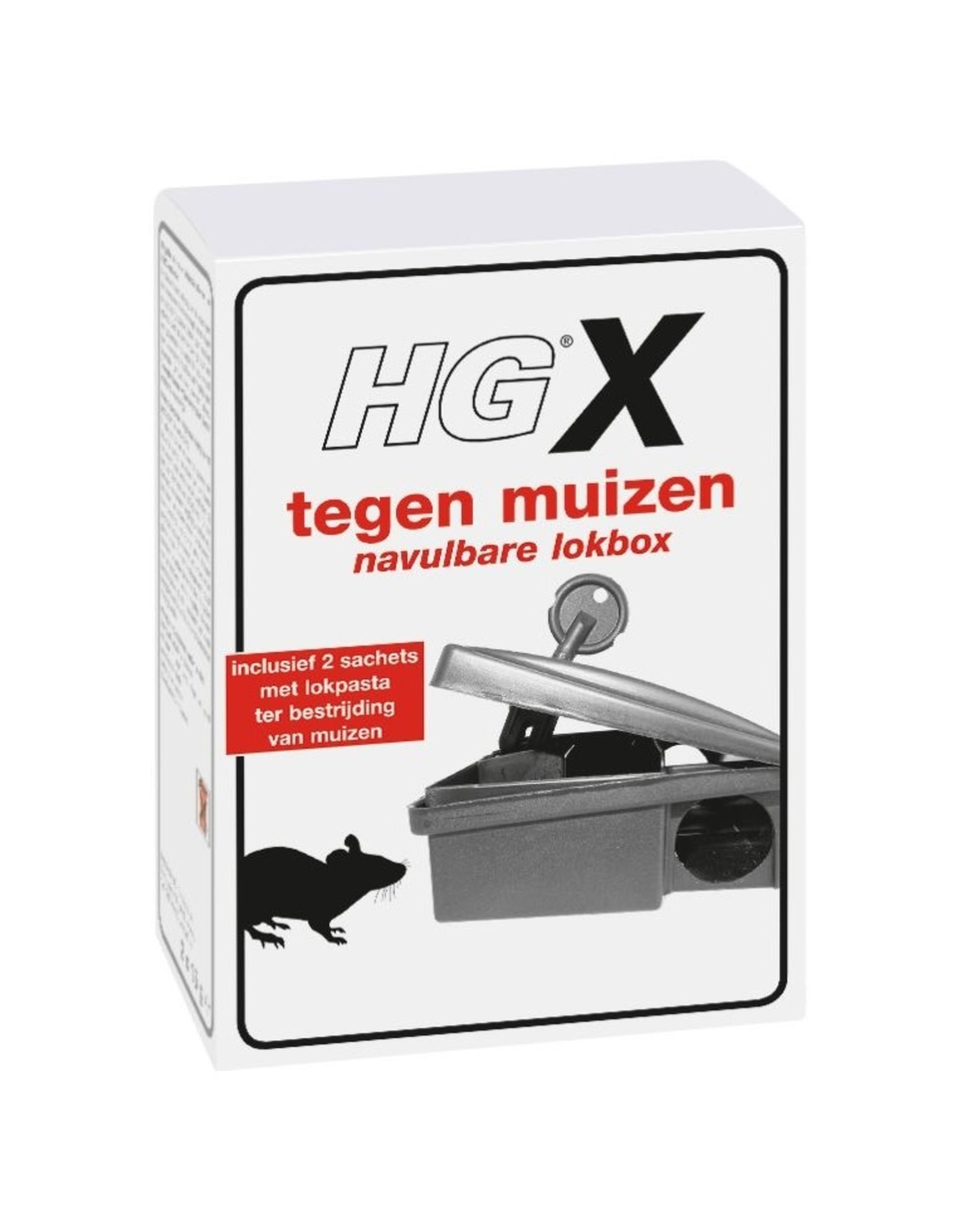 HG HG X lokbox tegen muizen & navulling