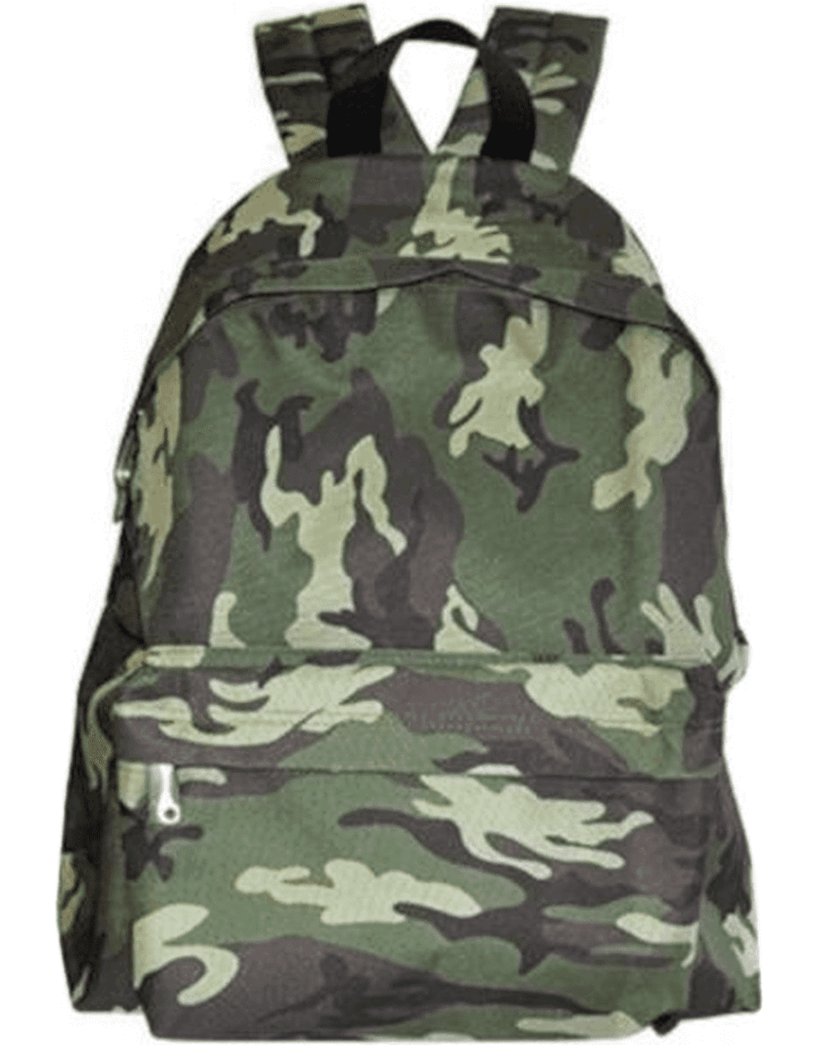 Verhaak rugzak camouflage jongens 42,5 x 30 cm nylon groen