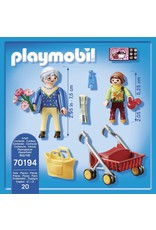 PLAYMOBIL PLAYMOBIL City Life Oma met rollator - 70194