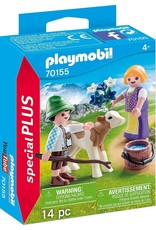 PLAYMOBIL PLAYMOBIL Kinderen met kalf - 70155