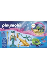 PLAYMOBIL PLAYMOBIL Koning der zeeën met haaienkoets - 70097