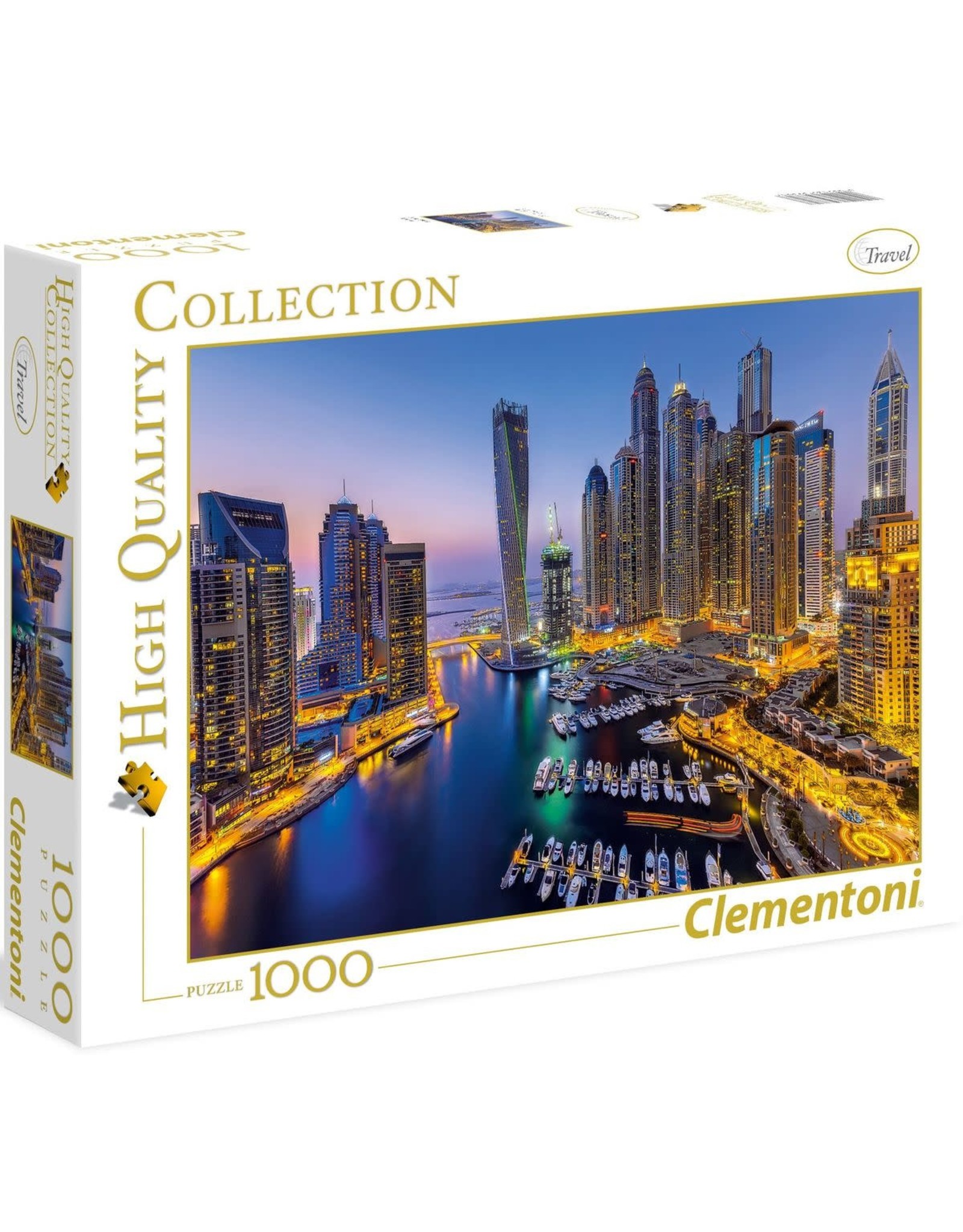 CLEMENTONI Clementen puzzel DUBAI 1000ST