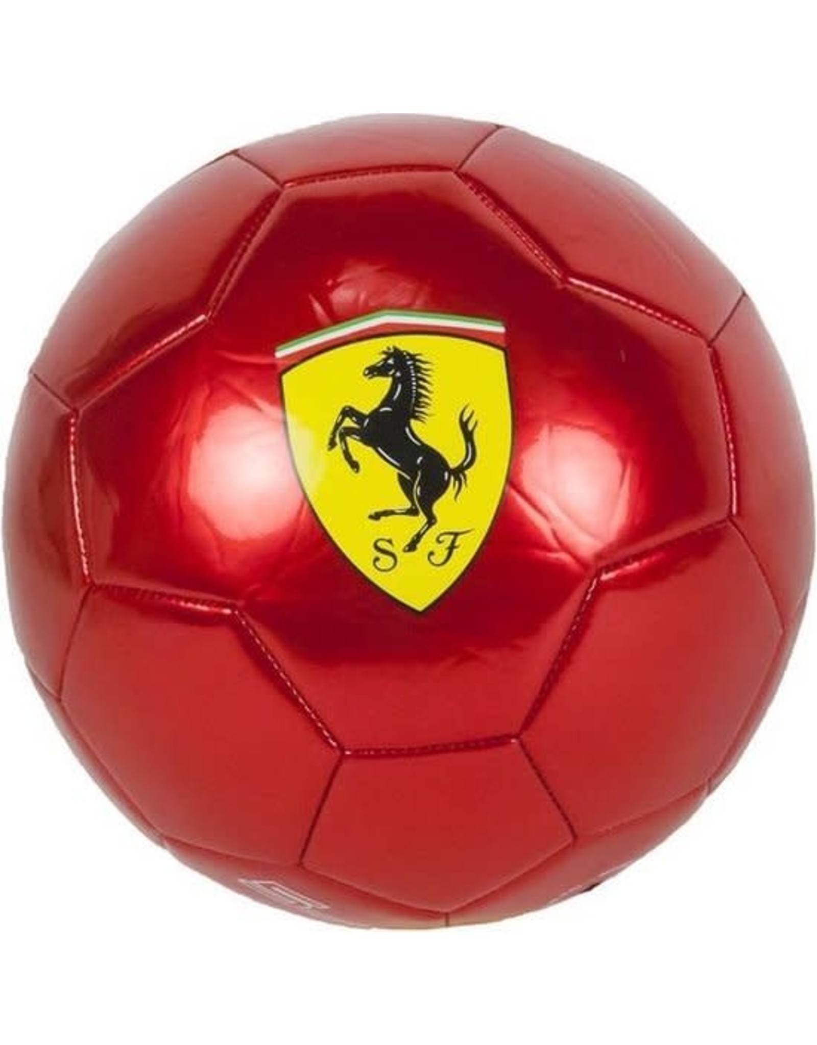 Ferrari Voetbal Metallic Rood maat 5