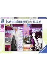 RAVENSBURGER RAVENSBURGER NEW YORK COLLAGE PUZZEL 100 ST.