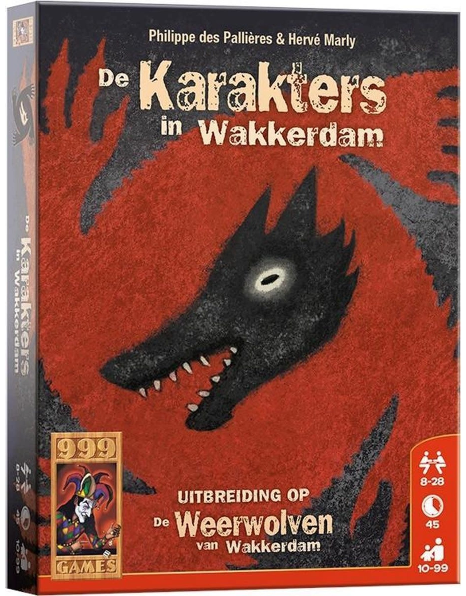 Weerwolven Uitbreiding - De karakters in Wakkerdam