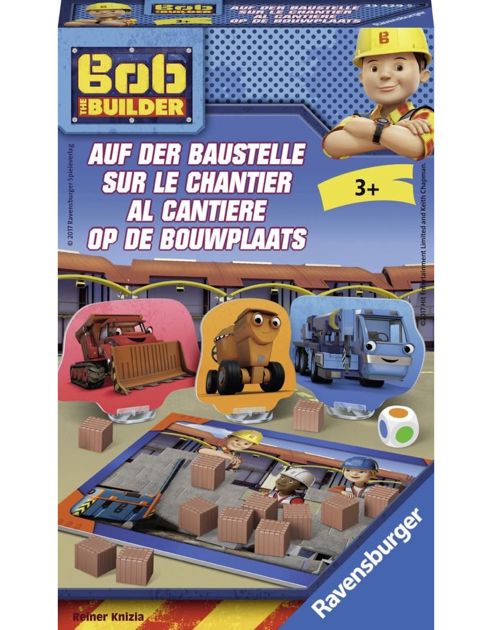 RAVENSBURGER Ravensburger Bob de bouwer op de bouwplaats - pock