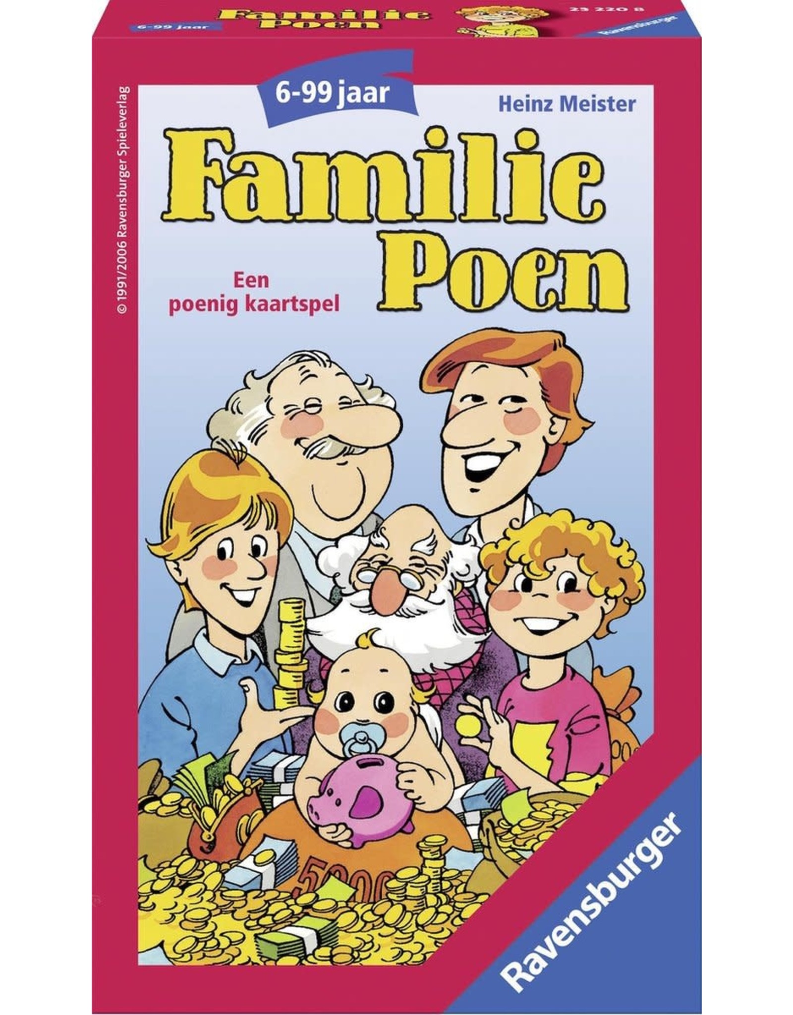 RAVENSBURGER Ravensburger Familie Poen - Kaartspel