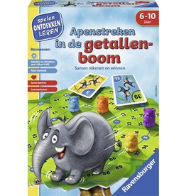 RAVENSBURGER Ravensburger Apenstreken in de getallenboom - leer