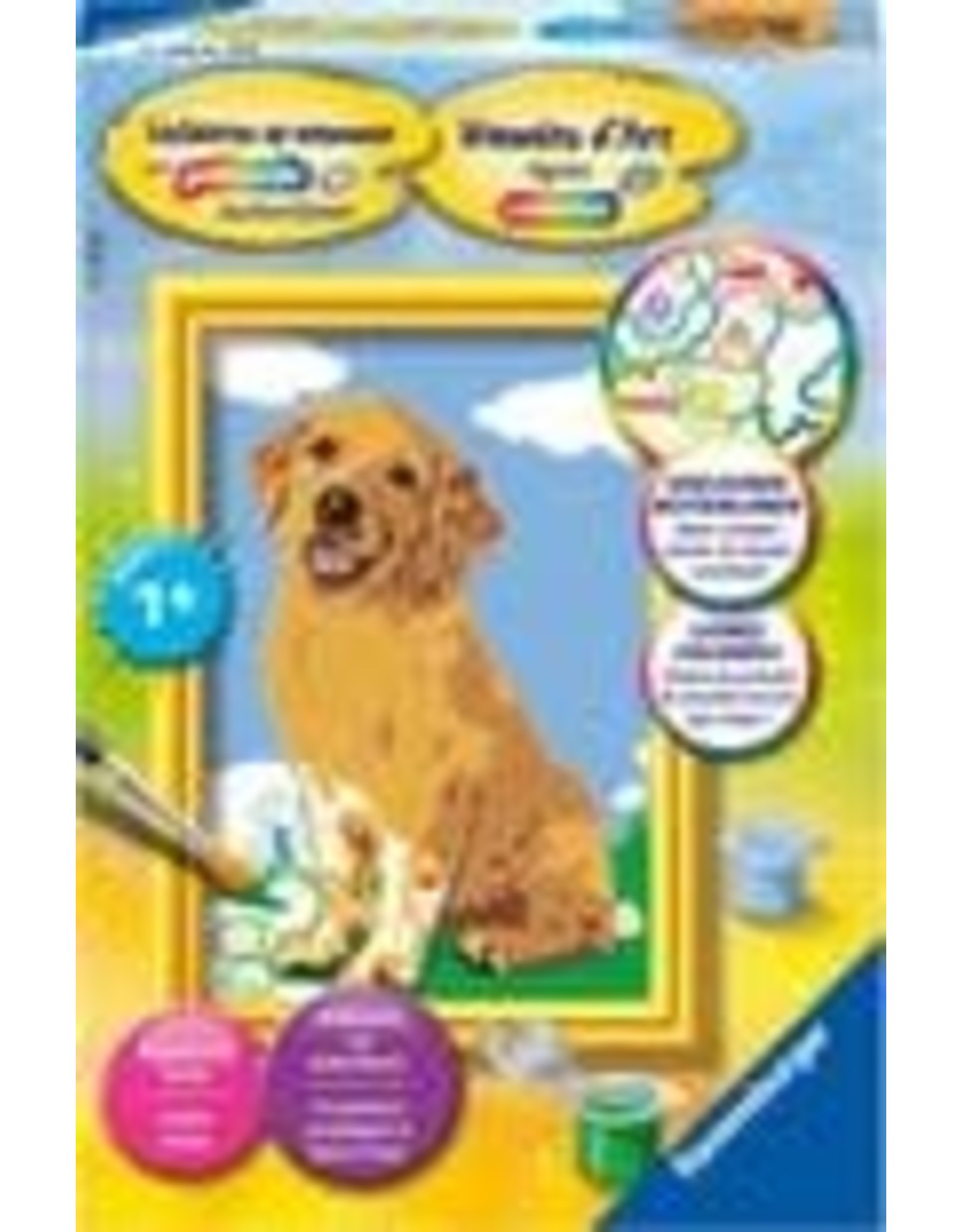 RAVENSBURGER Ravensburger Schilderen op nummer Lieve puppy