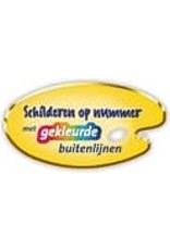 RAVENSBURGER Ravensburger Schilderen op nummer Knuffelvriendjes