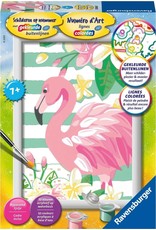 RAVENSBURGER Ravensburger schilderen op nummer Flamingo