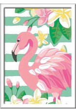 RAVENSBURGER Ravensburger schilderen op nummer Flamingo