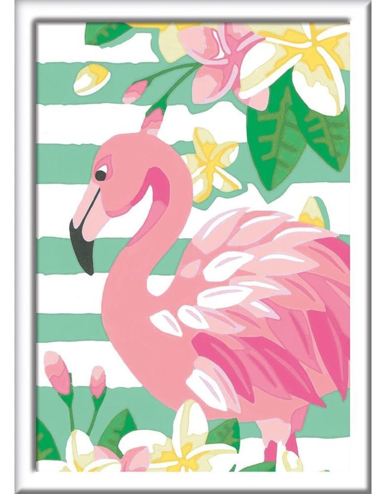 RAVENSBURGER Ravensburger schilderen op nummer Flamingo