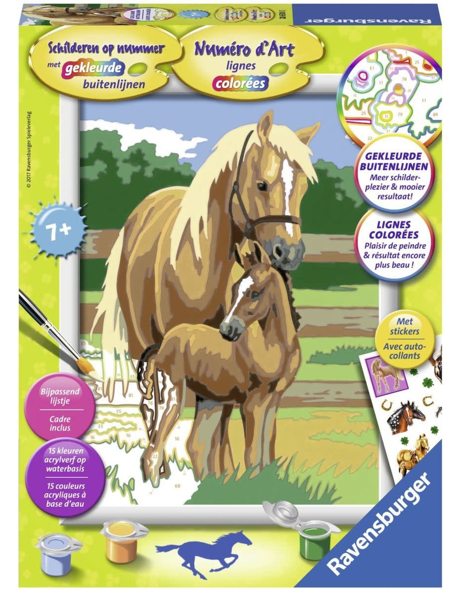 RAVENSBURGER Ravensburger Schilderen op nummer Paardenliefde