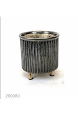 MANSION Bloempot Concrete pot on wooden leg Industrial