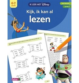 DISNEY IK LEER MET JE- KIJK IK KAN AL LEZEN 6-7 J