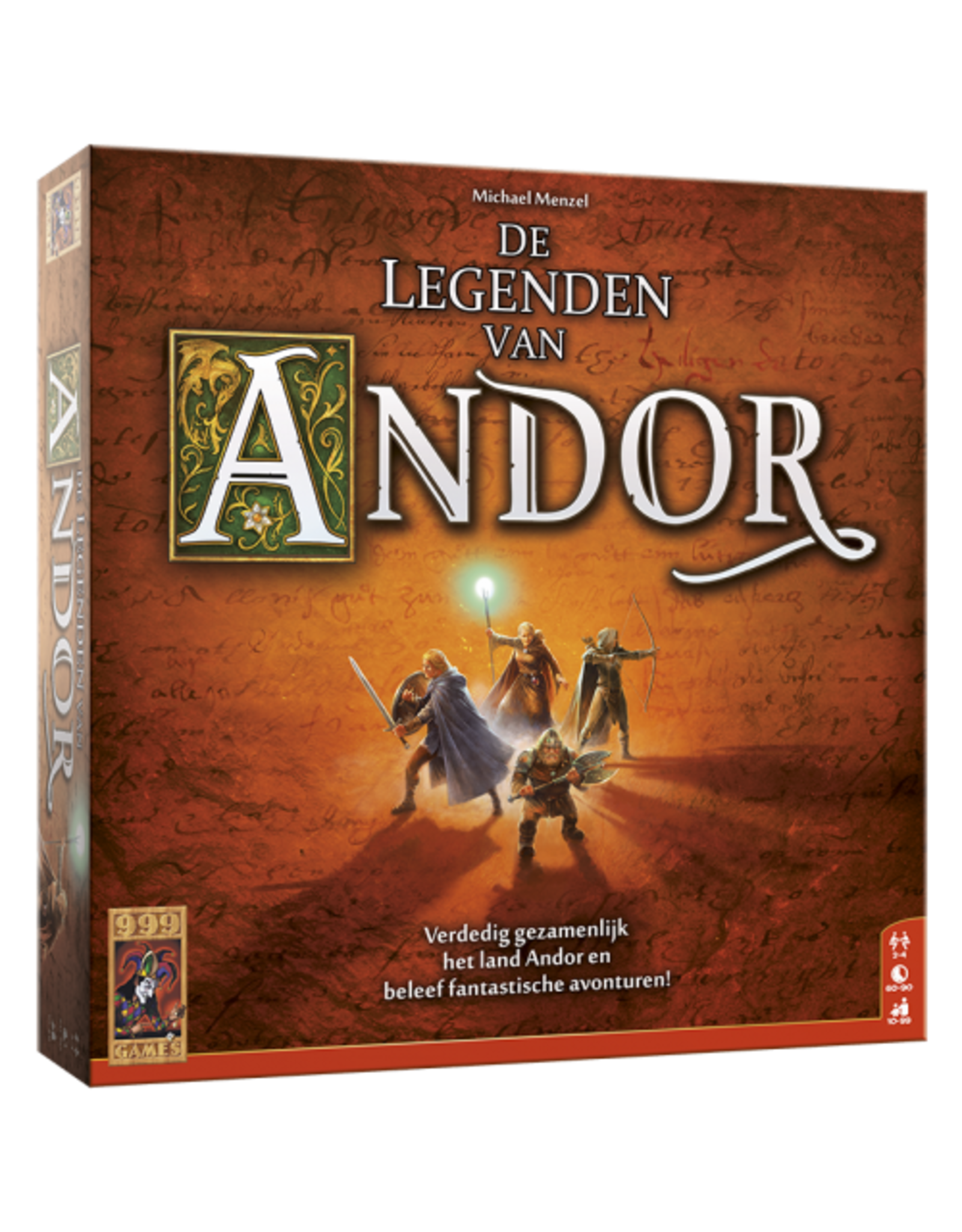 Logisch buurman toevoegen aan 999 GAMES De Legenden van Andor - Bordspel - H-BLOK & TOYS