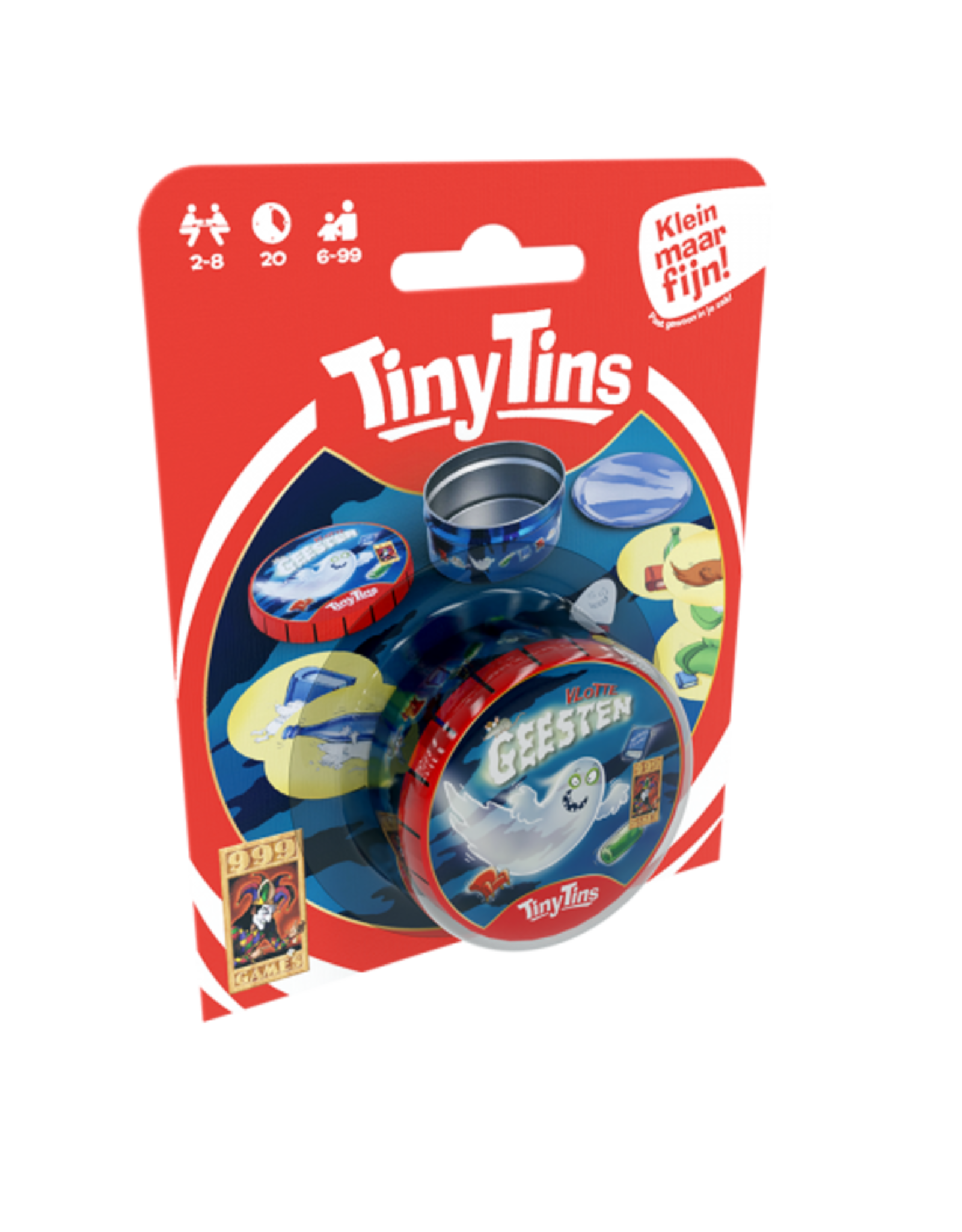 999 GAMES Tiny Tins: Vlotte Geesten (los) - Dobbelspel