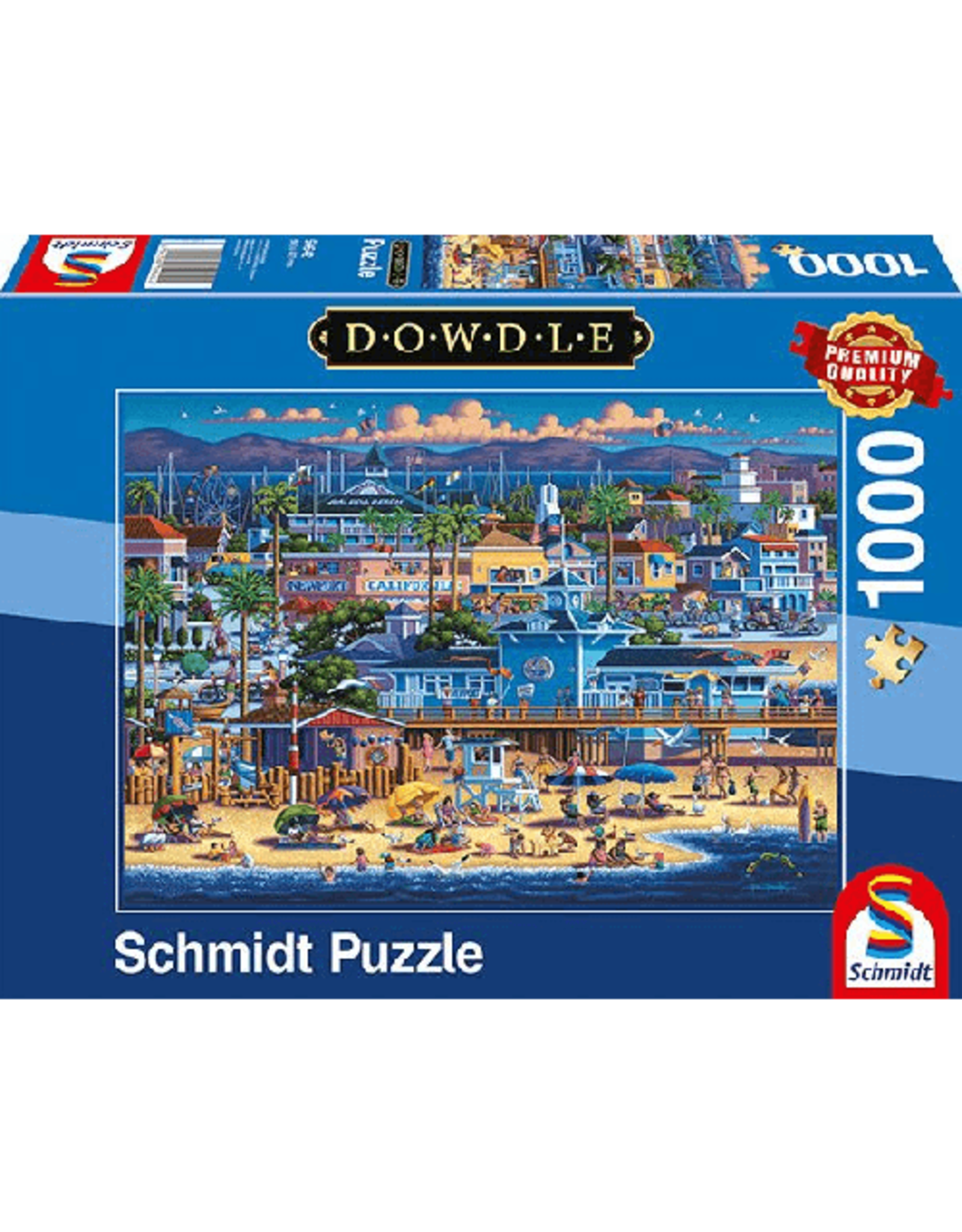 SCHMIDT Newport, 1000 stukjes - Puzzel SCHMIDT