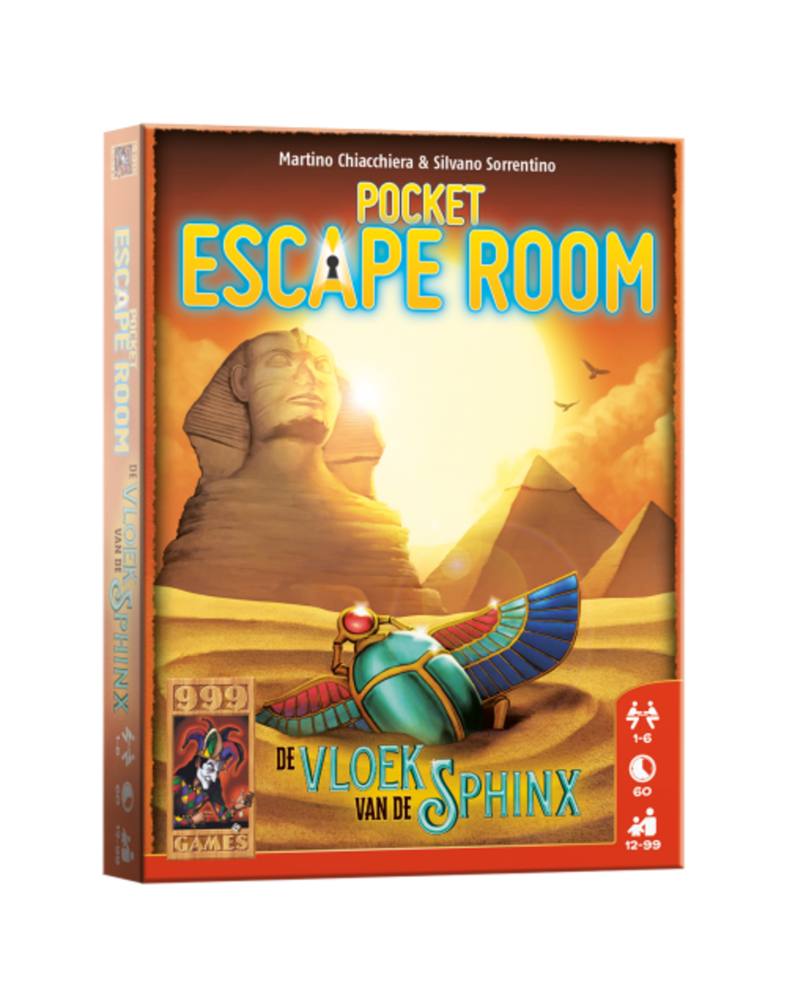 999 GAMES Pocket Escape Room: De Vloek van de Sphinx - Breinbreker