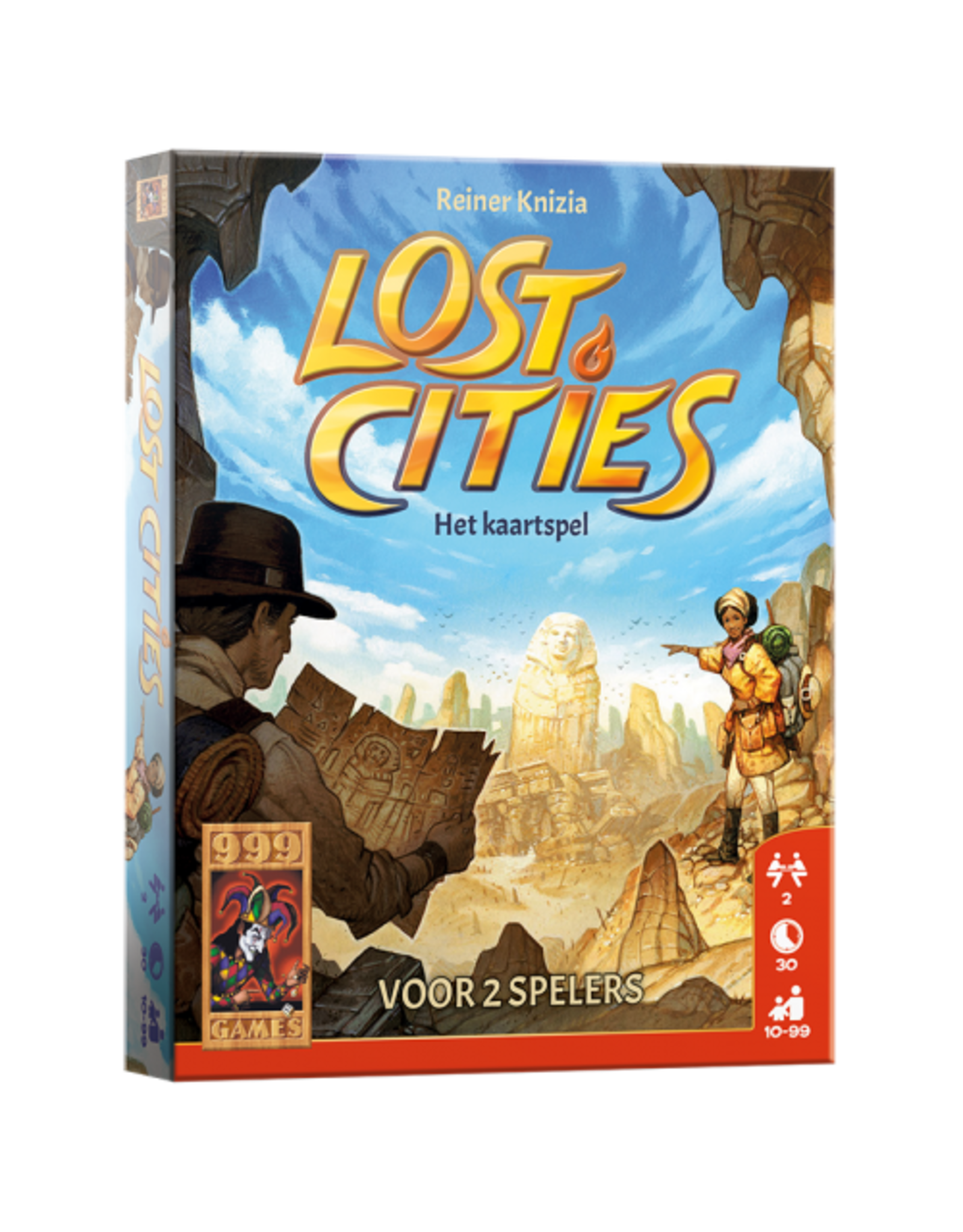 999 GAMES Lost Cities: Het Kaartspel - Kaartspel
